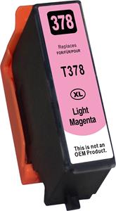 Huismerk Epson 378XL cartridge licht magenta