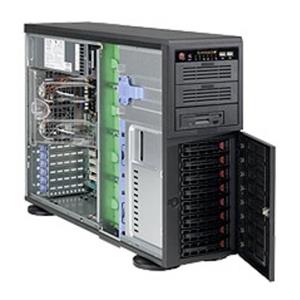 Supermicro CSE-743TQ-903B-SQ Full Tower PC-Gehäuse Schwarz