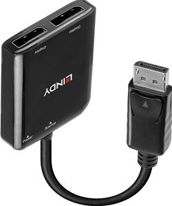 LINDY 2 Port DisplayPort 1.2 MST Hub