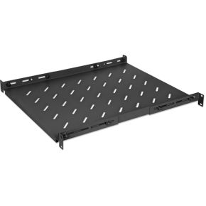 Intellinet 714112 19 Zoll Netzwerkschrank-Geräteboden 1 HE Geeignet für Schranktiefe: 800mm Schwar