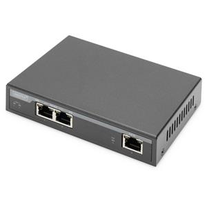 Digitus DN-95127-1 PoE-extender 1 GBit/s IEEE 802.3af (12.95 W), IEEE 802.3at (25.5 W), IEEE 802.3bt, IEEE 802.3af (15.4 W), IEEE 802.3at (30 W)