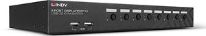 LINDY 8 Port DisplayPort 1.2 & USB 2.0 KVM Switch