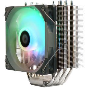 Thermalright Venomous Plus Processor Luchtkoeler Chroom, Grijs, Staal 1 stuk(s)