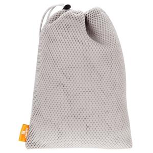 Nylon Mesh Pouch tas met koord blijven voor iPad Air 2 & 1 / iPad 4 / 3 / 2 / 1 formaat: 29cm x 19cm(Grey)