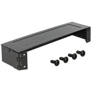 DeLOCK 10''Patch Panel behuizing 1U - metaal / zwart | 