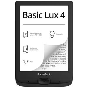 Basic Lux 4 eBook-reader 15.2 cm (6 inch) Zwart