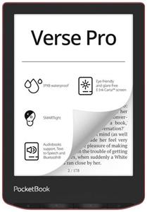 PocketBook Verse Pro eBook-reader 15.2 cm (6 inch) Rood