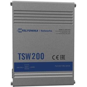 Teltonika TSW200 Industrial GSwitch 8x PoE+ (240W) 2x SFP