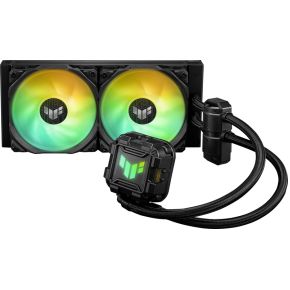 Asus TUF GAMING LC II 240 ARGB Processor Kit voor vloeistofkoeling 12 cm Zwart