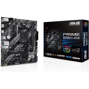 Asus PRIME B550M-K ARGB AMD B550 Socket AM4 micro ATX