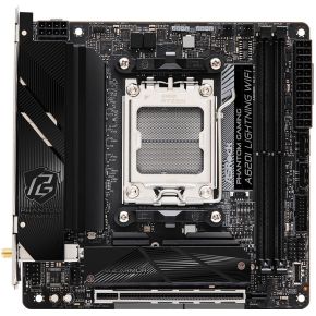 ASRock A620I Lightning WiFi Mainboard Sockel (PC) AMD AM5 Formfaktor (Details) Mini-ATX Mainboard-Ch