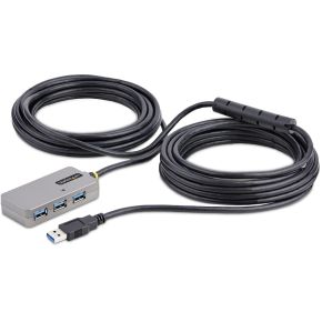 Startech .com U01043-USB-EXTENDER interface hub USB 3.2 Gen 1 (3.1 Gen 1) Type-A 5000 Mbit/s Zwart, Z