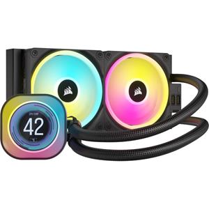 Corsair iCUE LINK H100i LCD Liquid CPU Cooler Waterkoeling