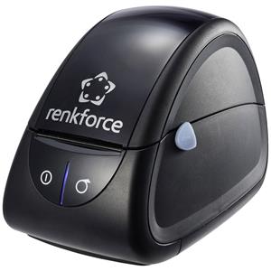 Renkforce RF-TLP-01 Etiketten-Drucker Thermodirekt 203 x 203 dpi Etikettenbreite (max.): 62mm USB, R