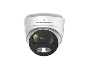 Dutch Security Systems Beveiligingscamera - Dome Camera - UltraHD 4K - Sony 8MP - Wit