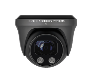 Dutch Security Systems Beveiligingscamera - PRO Dome Camera - QHD 2K - Zwart