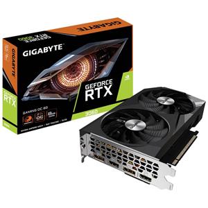 Gigabyte Videokaart Nvidia GeForce RTX 3060 Gaming Overclocked 8 GB GDDR6-RAM HDMI, DisplayPort Overclocked