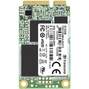 Transcend MSA452T2 512 GB mSATA SSD harde schijf SATA 6 Gb/s Retail TS512GMSA452T2