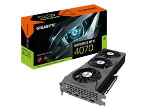 Gigabyte Grafikkarte Nvidia GeForce RTX 4070 EAGLE OC V2 12GB GDDR6X-RAM PCIe x16 DisplayPort, HDMI�