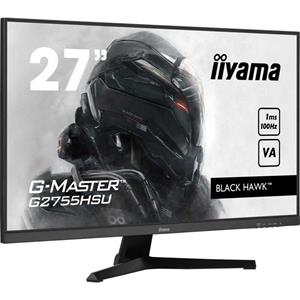 Iiyama G-MASTER Black Hawk G2755HSU-B1 LCD-Monitor EEK E (A - G) 68.6cm (27 Zoll) 1920 x 1080 Pixel