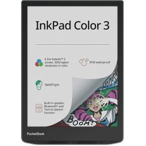 InkPad Color 3 stormy sea e-book reader Zwart, Grijs