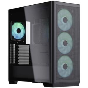 AeroCool APCM-CR01043.11 Midi-Tower PC-Gehäuse Schwarz