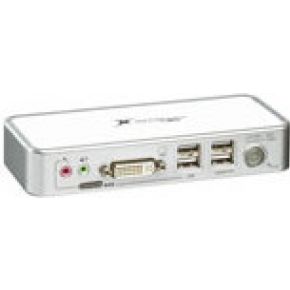 Uniclass Intronics Compacte DVI / USB KVM switch + Audio
