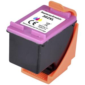 Renkforce Cartridge vervangt HP 302XL (F6U67AE) Compatibel Cyaan, Magenta, Geel RF-5679860