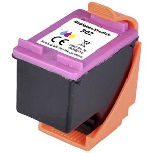 Renkforce Cartridge vervangt HP HP 302 (F6U65AE) Compatibel Cyaan, Magenta, Geel RF-5693274