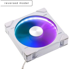 Phanteks D30 PWM Reverse Airflow D-RGB PC-Gehäuse-Lüfter Weiß (B x H x T) 140 x 30 x 140m