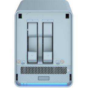 QNAP QMiroPlus-201W NAS Desktop Ethernet LAN Blauw J4125