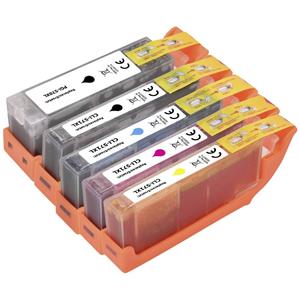 Renkforce Inkt combipack vervangt Canon PGI-570 + CLI-571 (0372C004) Compatibel Zwart, Foto zwart, Cyaan, Magenta, Geel RF-I-C-570/1XLBKCMY5PK RF-5655916