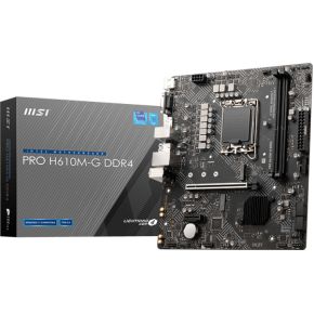 MSI PRO H610M-G DDR4 Intel H610 LGA 1700 micro ATX