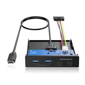 GrauGear G-MP02 Behuizingscomponent Zwart