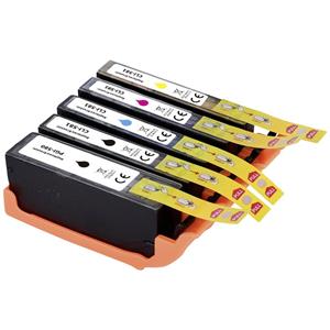 Renkforce Inkt combipack vervangt Canon PGI-580 PGBK + CLI-581 BKCMY (2078C005) Compatibel Zwart, Foto zwart, Cyaan, Magenta, Geel RF-I-C-PGI580CLI581BCMY5PK
