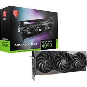 MSI GeForce RTX 4090 GAMING X SLIM 24G grafische kaart 2x HDMI, 2x DisplayPort, DLSS 3