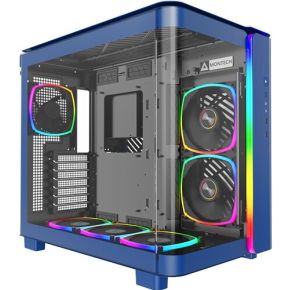 Montech KING 95 PRO Midi-Tower Tempered Glass ARGB Blauw