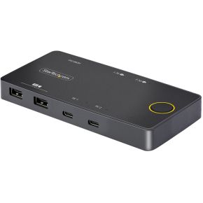 Startech .com C2-H46-UC2-PD-KVM KVM-switch Zwart