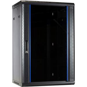 DSI 18U wandkast met glazen deur - DS6418 Server rack
