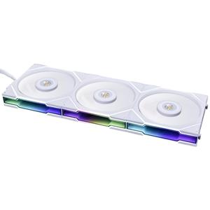 Lian Li UNI FAN TL 120 Reverse White Triple Pack case fan 4-pin PWM, Incl. controller