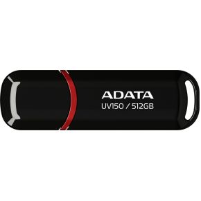 Adata UV150 USB flash drive 512 GB USB Type-A 3.2 Gen 1 (3.1 Gen 1) Zwart, Rood
