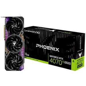 Gainward Videokaart Nvidia GeForce RTX 4070 Ti Super Phoenix 16 GB GDDR6X-RAM PCIe x16 HDMI, DisplayPort