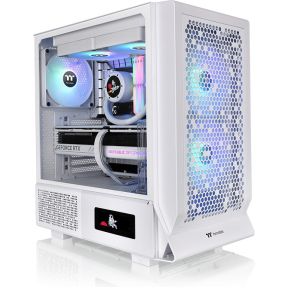 Thermaltake Ceres 330 TG Midi-Tower Gaming-Gehäuse Weiß Seitenfenster