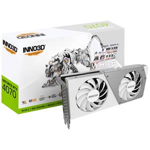 inno3d Inno 3D Grafikkarte Nvidia GeForce RTX 4070 12GB GDDR6X-RAM PCIe 4.0 x16, HDMI, DisplayPort