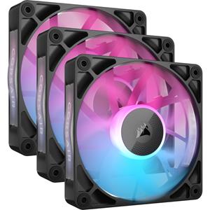 Corsair iCUE LINK RX120 RGB 120 mm PWM-fan, Starterskit case fan 4-pin PWM