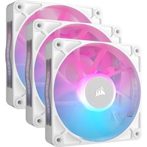 Corsair iCUE LINK RX120 RGB White 120 mm PWM-fan, Starterskit case fan 4-pin PWM