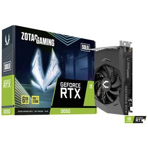 Zotac Videokaart Nvidia GeForce RTX 3050 SOLO 6 GB GDDR6-RAM PCIe x8 DisplayPort, HDMI