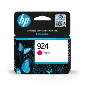 HP 924 (4K0U4NE) inkt cartridge magenta (origineel)