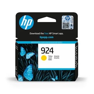 HP 924 (4K0U5NE) inkt cartridge geel (origineel)