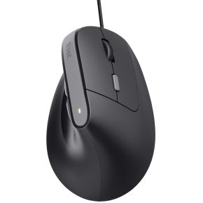 Trust Bayo II Ergonomische Maus USB Schwarz 6 Tasten 800 dpi, 1200 dpi, 1600 dpi, 2400 dpi Ergonomis